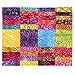 Java Batiks Charm Pack, Set of 80 Precut 5 Inch Batik Squares CC193