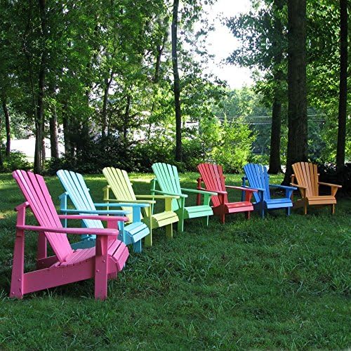 Weathercraft Weathercraft Designer's Choice Painted Adirondack Chair, Purple, Wood, 33D x 30.5W x 36H inches