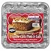 Handi-foil Cook-n-carry Square Cake Pan With Lid   (Pack of 9)