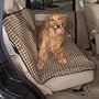 Houndstooth Pet Car Seat Cover - Brown