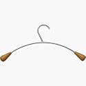 Alba Coat Hangers Wooden for Garment Rack and Coat Stand Ref PMCIN [Pack 3]