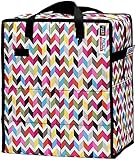 PackIt Freezable Shopping Bag with Zip Closure, Ziggy