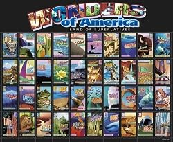 Wonders of America 1000 pc Jigsaw Puzzle by White Mountain