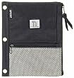 Top Flight Titanium Zipper Pencil Pouch with 4 Pockets, 8.125 x 9.75 Inches, 1 Pouch, Color May Vary (43049)