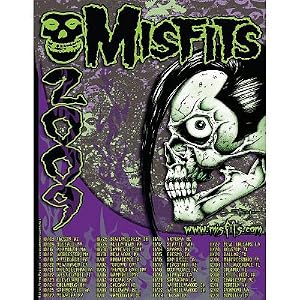 Misfits (Devilock Tour 2009) Music Poster Print - 24x36