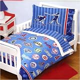 Major League Baseball Playoff Toddler Bed Set