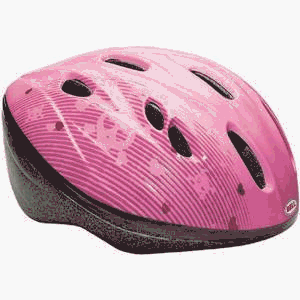 Buy Bell Sports #1001523 PNK Skulls Girls Helmet by BELL SPORTS INC
