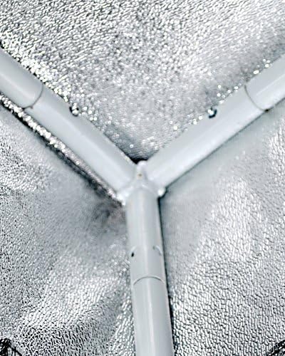 96"x48"x78" Mylar Hydroponic Grow Tent for Indoor Plant Growing, Upgraded, Eco-friendly!"
