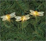 Review Kurt Adler  / Set Of 10 Green Dragonfly Patio Or Garden Novelty Lights