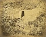 Photographic Prints of Bridge and retaining wall on rock escarpment from Mary Evans