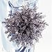Roman Inc. - 6 Sparkling Blue Ice Ornament