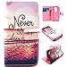 LG Risio Case LG Risio Leather Flip Kickstand Case,Tribe-Tiger Stylish Broad Sea Design Premium Leather Magnet Slim Flip Kickstand Case Cover for LG Risio