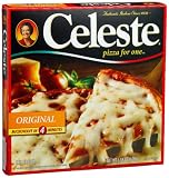 Celeste Frozen Pizza for One, Original Cheese, 5.58-Ounce Packages (Pack of 12)