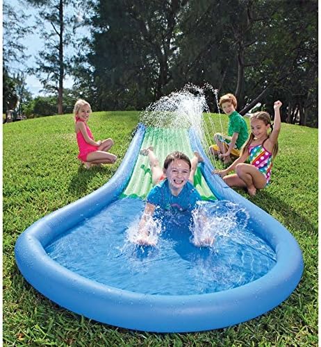 New Quality Inflatable Water Slide Outdoor Pool for Kids Backyard Play Fun Activity