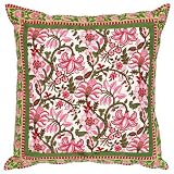 Jasmine Girlie Pink Cushion 17x17