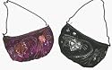 Bewitched Accessories Zip Top Embellished Bag With Chain Handle Available In Wine, Black And Olive