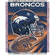 Denver Broncos NFL Triple Woven Jacquard Throw (Spiral Series) (48x60")"