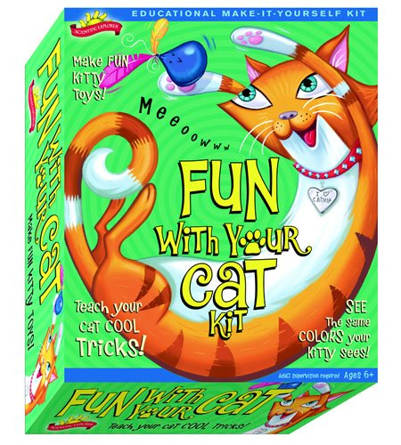 Childrens Toyshop  Toys : Scientific Explorer's Fun With Your Cat Science Kit