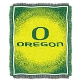 Northwest Oregon Ducks Triple Woven Decorative Throw 48X60 48X60