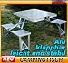 Alu Campingtisch Sitzgruppe Camping Picknick Tisch 4 Stuhl Klapptisch Sitzgarnitur