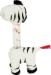 Mary Meyer Brainy Baby Shake N Play Rattle and Plush Toy, Zebra
