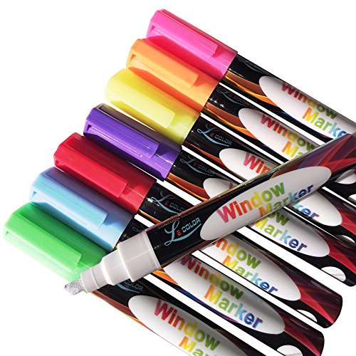 Chalk-Markers-Mega-8-Pack-Premium-Liquid-Chalk-Marker-Pen-with-Reversible-Tip-Child-Friendly-Perfect-for-Chalkboards-Bistro-Windows-Glass-Labels-Whiteboards