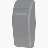 Blue Sea 8298 Contura Switch Actuator - Gray - Double Lens