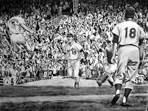 66 Series Canvas Print by Dave Hobrecht featuring the Baltimore Orioles