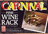 Carnival Pine Wine Rack self Assembly
