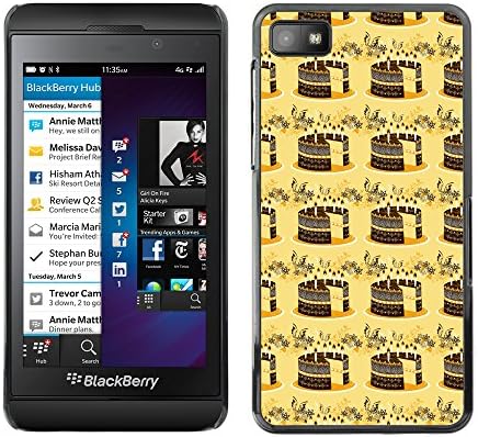 PatternViking PC Polycarbonate Aluminium Back Case Cover BLACKBERRY Z10 ( cute cake )