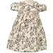 Apparel : Baby Girls Fall Clothes IVORY BLACK TOILE Dress RARE EDITIONS Girl 12-24M