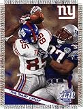 David Tyree Superbowl Giant Catch New York Giants Players Series Woven Tapestry 48x60 Throw Blanket - NFL Football