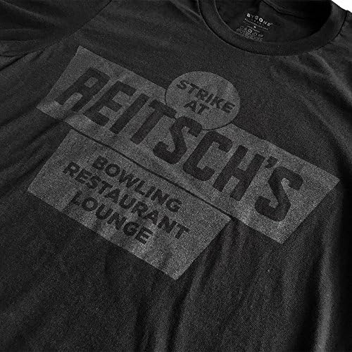 Bygone Brand Men's Strike At Reitschs Shortsleeve T-shirt S Black