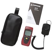 Amprobe LM-100 Light Meter, Silicon Photodiode and Filter