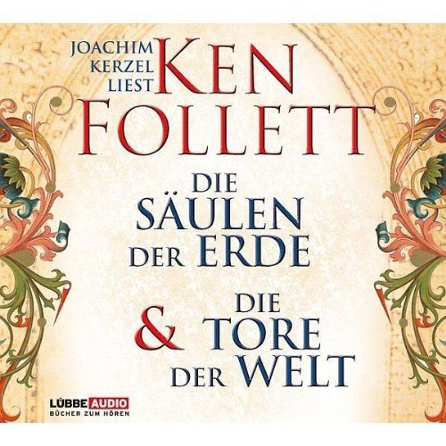 Buch - Cover Die Säulen der Erde / Die Tore der Welt: Schuberausgabe. - Ken Follett - Bastei Lübbe (Lübbe Audio)