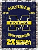 Michigan Wolverines Blanket Throw Tapestry