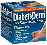 DiabetiDerm Foot Rejuvenating Cream, 4-Ounce Jars (Pack of 2)
