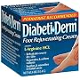 DiabetiDerm Foot Rejuvenating Cream, 4-Ounce Jars (Pack of 2)