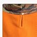 Camouflage Hoody Fleece Vest, Orange (Size 10)