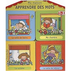 Ma maison - apprendre des mots (1-3 a.)
