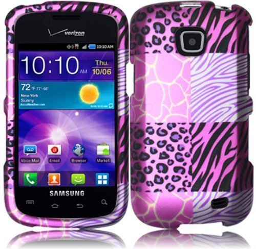 For Samsung©Galaxy Proclaim S720C Illusion i110 Hard Design Cover Case Pink Exotic Skins Accessory