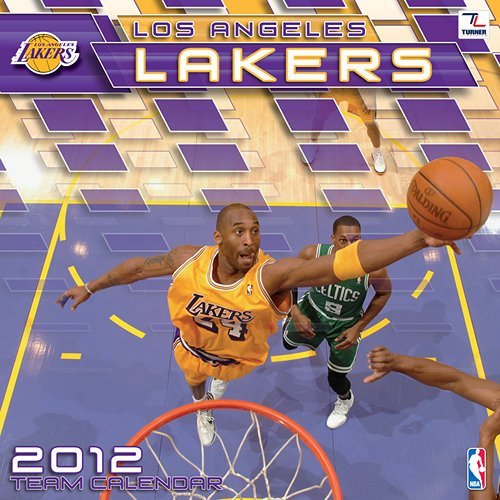 Los Angeles Lakers Wall Calendar 2012