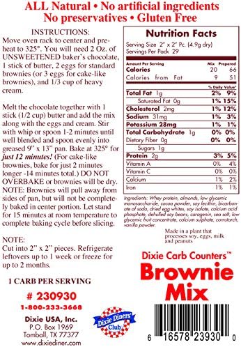 Carb CountersTM Variety Pack Muffins, Brownies, Molten Chocolate Cake