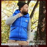 mountain equipment マウンテン イクイップメント 421316 retro vest ダウンベスト e/blue