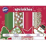 Wilton 710-1309 4-Pack Holiday Mega Sprinkle Set