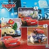 King K04722 - 3 Puzzles Cars 4,9,16 St&uuml;ck