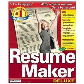 Resume Maker Deluxe 10.0