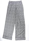 Thread Social womens houndstooth wide leg wool pants
