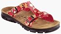 Alpro Slipper ''P 100'' aus Birko-Flor in geranium red mit schmalem Fussbett