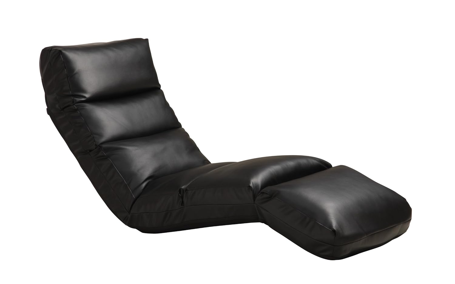 Gaming Floor Lounge Chair Black Chaise media room furniture Adjustable
